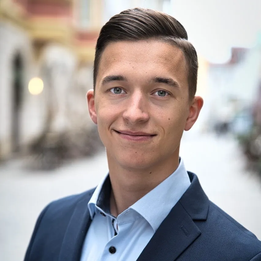 Porträt von Moritz Trautmann