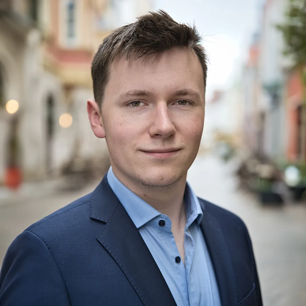 Porträt von Marinus Metzger